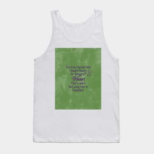 Luke and Lorelai - Flowers Tank Top